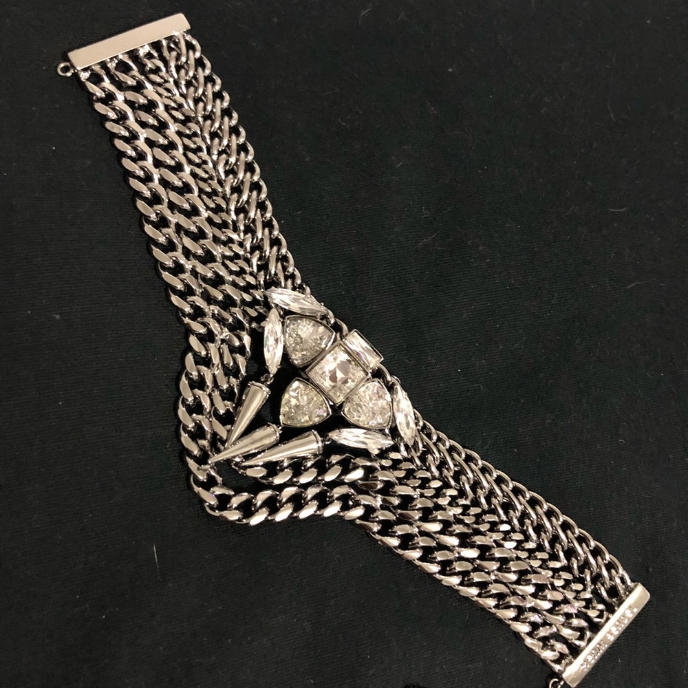 Henri Bendel Chain Cuff have Matching Necklace